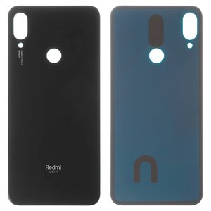 Задня панель корпуса для Xiaomi Redmi Note 7, чорна, M1901F7G, M1901F7H, M1901F7I