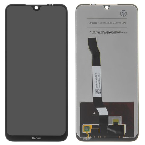 Дисплей для Xiaomi Redmi Note 8T, чорний, Лого Redmi, без рамки, Original PRC , M1908C3XG