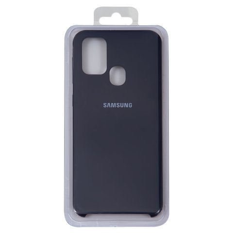 Чехол для Samsung M315F DS Galaxy M31, черный, синий, Original Soft Case, силикон, dark blue 08 