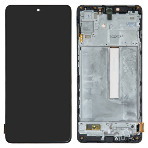 Дисплей для Samsung M536 Galaxy M53, чорний, з рамкою, Original PRC 