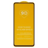 Защитное стекло для Realme 6, совместимо с чехлом, Full Glue, (без упаковки), черный