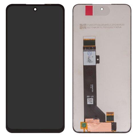 Дисплей для Motorola Moto G13, Moto G23 XT2333, черный, без рамки, Box