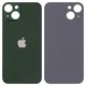 Задня панель корпуса для iPhone 13, зелена, не потрібно знімати скло камери, Original (PRC), big hole