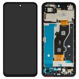 Дисплей для Tecno Spark Go 1 (KL4), черный, с рамкой, High Copy, TXDI670QBAPX-23, 1051000097