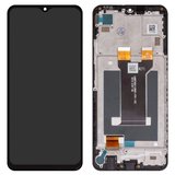 Дисплей для ZTE Nubia Gaming Neo 5G, Nubia Neo (8150N), черный, с рамкой, High Copy