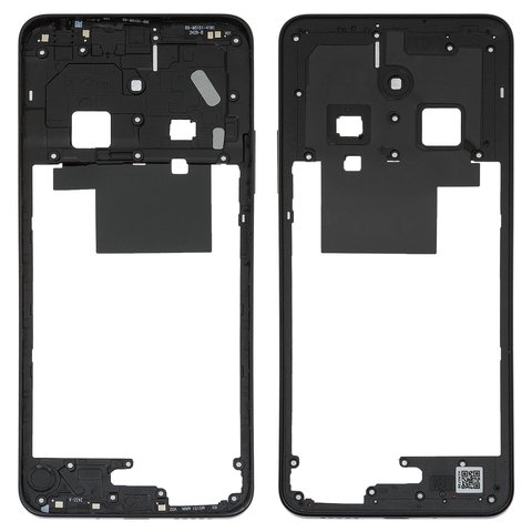 Средняя часть корпуса для Xiaomi Poco C75, черная