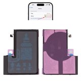 Аккумулятор для iPhone 12 Pro Max, Li-ion, 3,83 B, 3687 мАч, без ошибки, (A2466), genuine IC