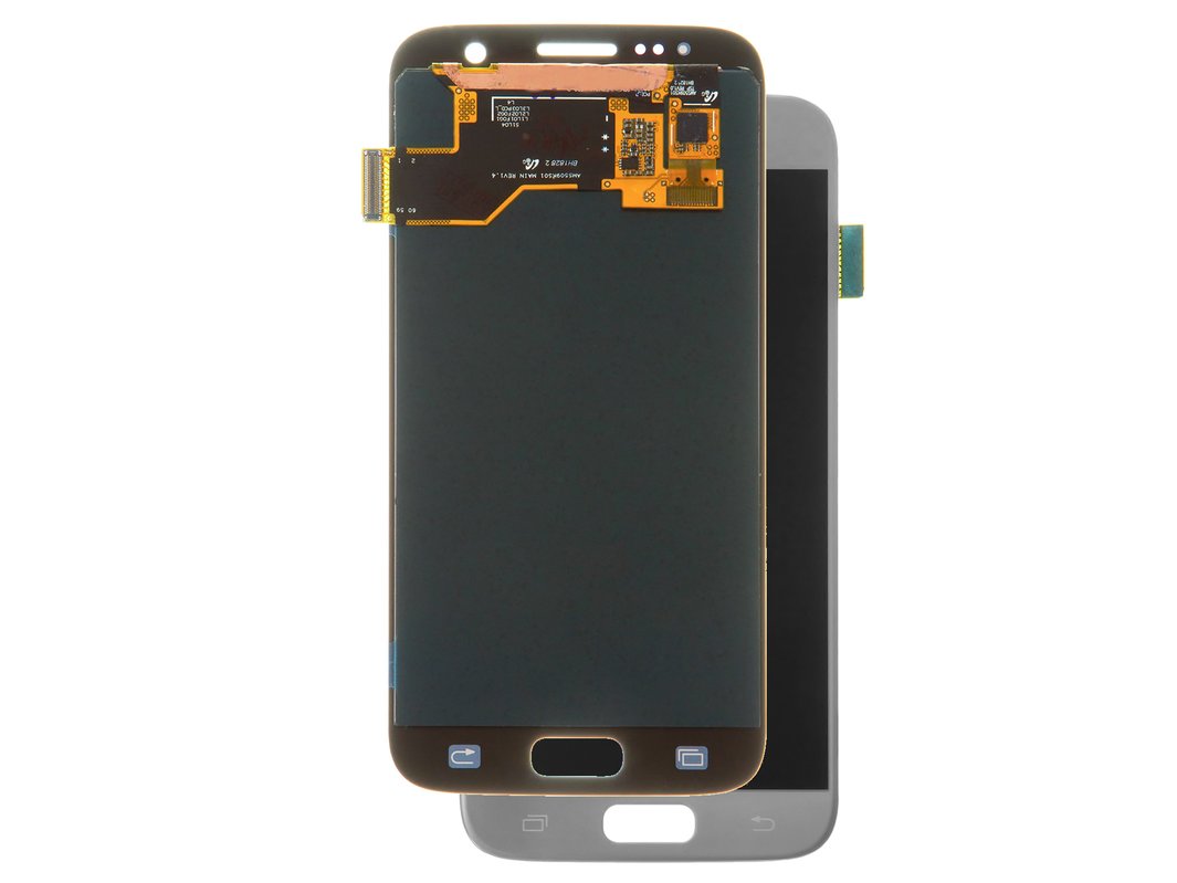 Samsung Galaxy S7 G930f Cristal Frontal Negro pantalla LCD y Pantalla Táctil no incl 