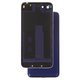 Housing Back Cover compatible with Huawei Y5 (2018), Y5 Prime (2018), (dark blue, Logo Honor)