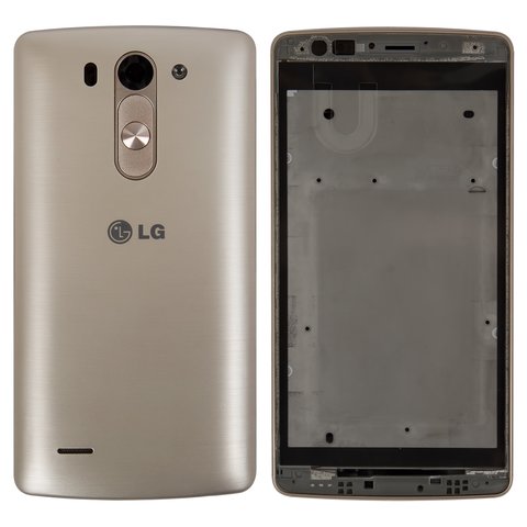 Housing compatible with LG G3s D724, golden 