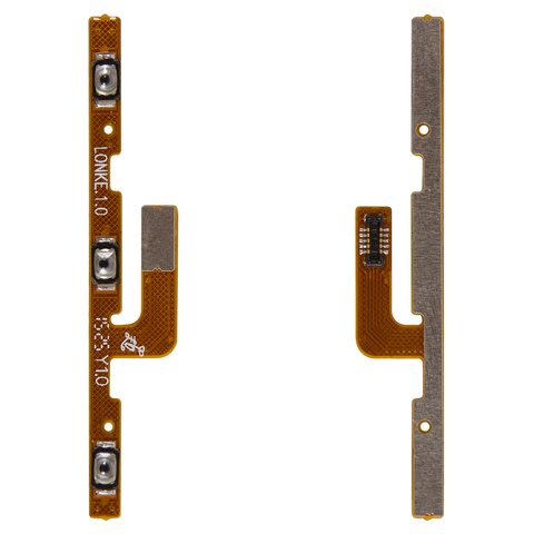 Flat Cable compatible with Meizu MX5, start button, with components 