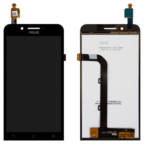 LCD compatible with Asus ZenFone Go ZC500TG , black, without frame 