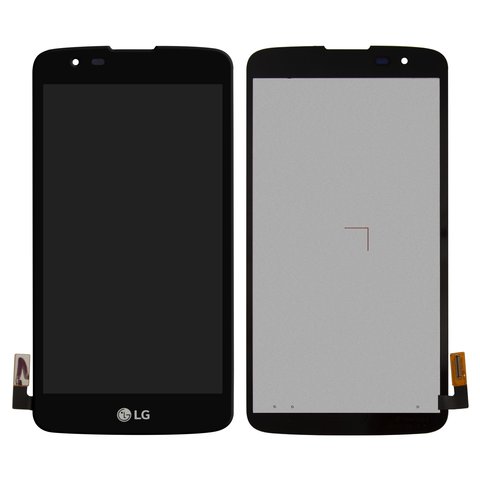 LCD compatible with LG K7 MS330, Tribute 5 LS675, black, without frame 
