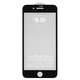 Защитное стекло All Spares для Apple iPhone 8 Plus, 0,26 мм 9H, 5D Full Glue, черный, cлой клея нанесен по всей поверхности