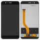 LCD compatible with Huawei Honor 8 Pro, Honor V9, (black, without frame, Original (PRC), DUK-L09/DUK-AL20)
