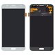 LCD compatible with Samsung J701 Galaxy J7 Neo, (silver, with light adjustable, Best copy, without frame, Copy, (TFT))