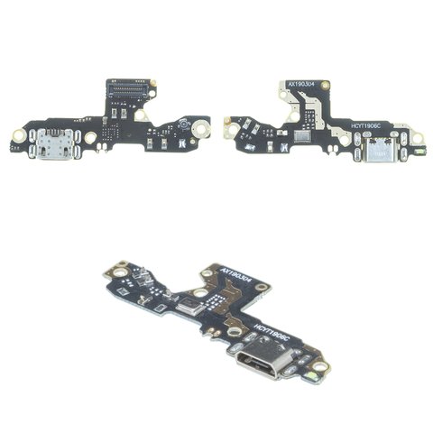 Flat Cable compatible with Xiaomi Redmi 7, charge connector, with microphone, High Copy, charging board, M1810F6LG, M1810F6LH, M1810F6LI 