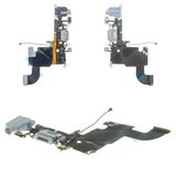 Cable flex puede usarse con iPhone 6S, del conector de carga, del conector de auriculares, gris, con micrófono, AAA