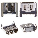 HDMI Connector compatible with Sony PlayStation 4, (19 pin)