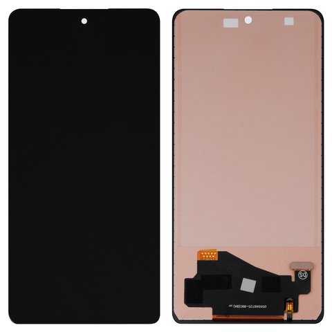 LCD compatible with Samsung A725 Galaxy A72, A726 Galaxy A72 5G, black, Best copy, without frame, Copy, TFT  