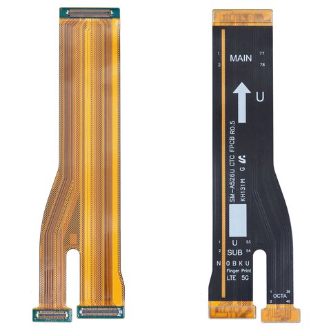 Flat Cable compatible with Samsung A528 Galaxy A52s 5G, for mainboard 