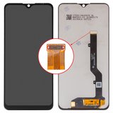 Дисплей для ZTE Blade 20 Smart, черный, без рамки, Original (PRC), V1050