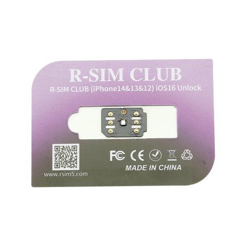 Tarjeta inteligente R Sim Club Card pequeña  para iPhone 14 13 12 eSIM QPE 5G iOS 16.x 