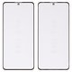 Housing Glass G+OCA PRO compatible with Xiaomi Poco X6, Poco X6 Pro 5G, Redmi Note 13 Pro 5G, (with OCA film, black)