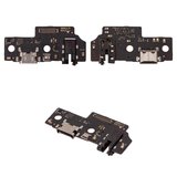 Flat Cable compatible with Samsung A055 Galaxy A05, (charge connector, with microphone, with components, Original (PRC), charging board)