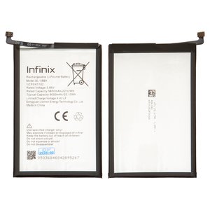 Battery BL 58BX compatible with Infinix Hot 11 Play, Hot 12 Play X6817, X6816 , Hot 9 Play X680 , Li Polymer, 3.85 V, 6000 mAh, Original PRC  
