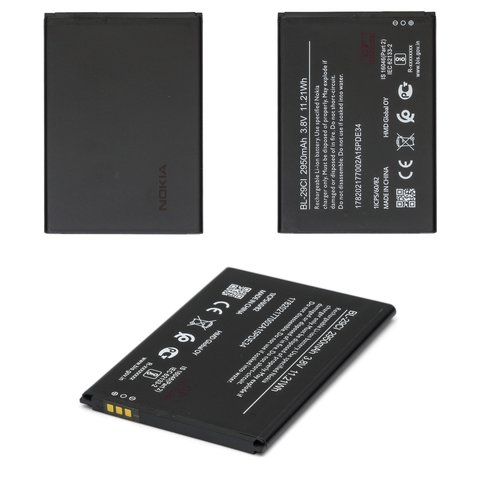 Аккумулятор BL 29CI для Nokia C10, C20, C21, Li ion, 3,8 В, 2950 мАч, Original PRC 