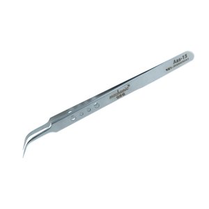 Mounting Tweezers Mechanic Aas 15, curved, 155 mm 