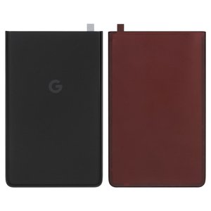 Housing Back Covers compatible with Google Pixel 7, black, lower part, obsidian 