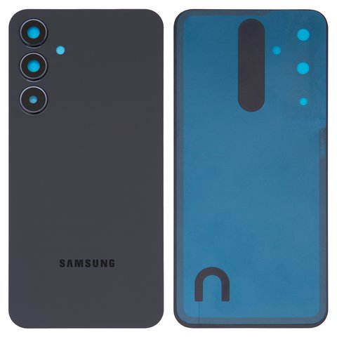 Housing Back Cover compatible with Samsung A556 Galaxy A55, dark blue, with camera lens, navy 