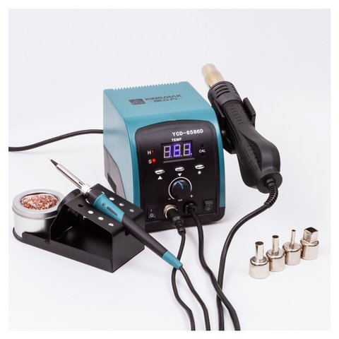 Hot Air Soldering Station Kingmax 8586D, turbine 