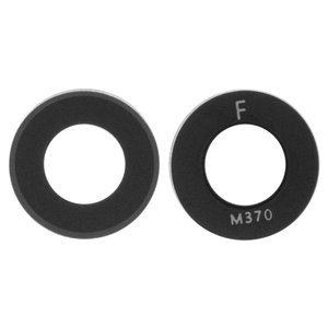 Camera Lens compatible with Xiaomi Redmi Note 12S, black, without frame, small 