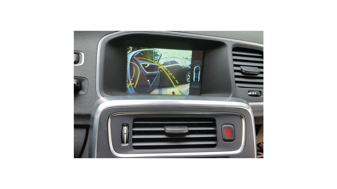 Volvo S60 Sensus System Connect Backup Camera Parking Guidelines Video Interface 