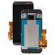 LCD compatible with HTC One M9, (black, with frame)