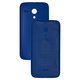 Battery Back Cover compatible with Motorola XT1032 Moto G, XT1033 Moto G, XT1036 Moto G, (dark blue)