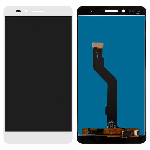 LCD compatible with Huawei GR5, Honor 5X, Honor X5, white, without frame, Original PRC , KIW L21 