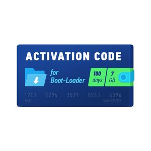 Boot Loader 2.0 Activation Code 100 days, 7 GB 