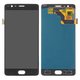 LCD compatible with OnePlus 3 A3003, 3T A3010, (black, without frame, High Copy, (OLED))