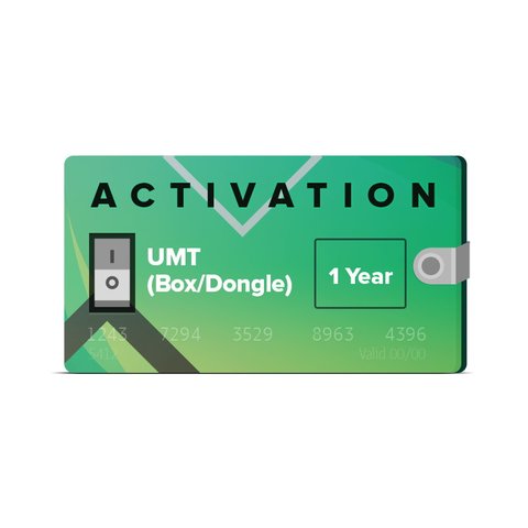 UMT Box Dongle  1 Year Activation