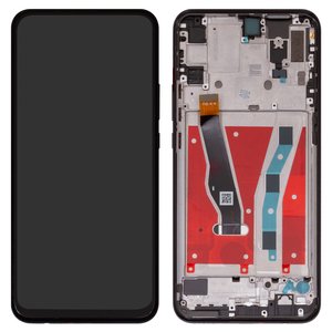 Дисплей для Huawei P Smart Z, черный, с рамкой, Original PRC 