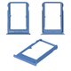 SIM Card Holder compatible with Xiaomi Mi Mix 3, (dark blue, M1810E5A)