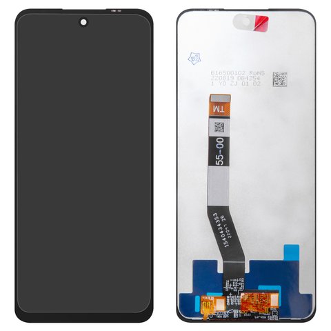 LCD compatible with Motorola Moto G62 5G, black, without frame, High Copy