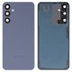 Задняя панель корпуса для Samsung A256 Galaxy A25, голубая, со стеклом камеры, optimistic blue