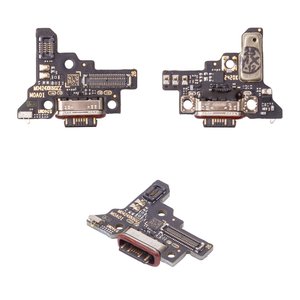 Flat Cable compatible with Xiaomi 13T, 13T Pro, charge connector, with components, Original PRC , charging board 