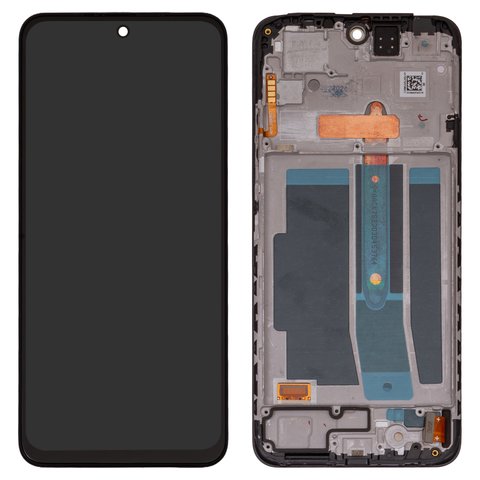 LCD compatible with Xiaomi Poco M4 Pro 4G, Redmi Note 11S, black, with frame, Original PRC