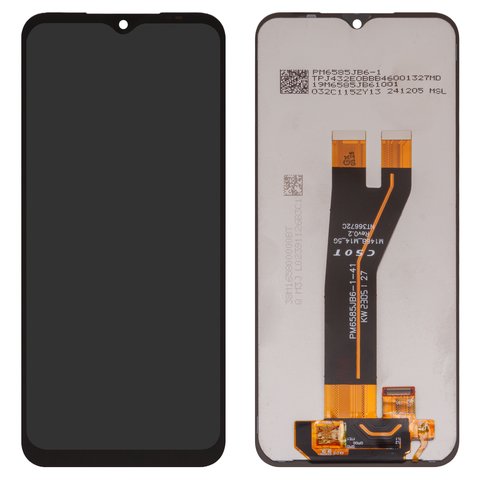 LCD compatible with Samsung M146B Galaxy M14, black, without frame, High Copy, PM6585JB6 1 41